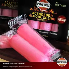 Interbrilho - Acendedor Álcool Sólido Bastonete 8 Unidades