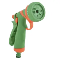 Ergo - Pistola para Irrigação 7 Funções Verde e Laranja