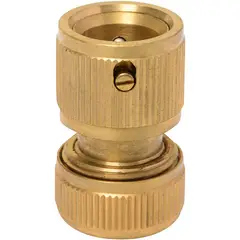 Ergo - Conector Rápido 4,7x3cm com Stop 1/2" Bronze