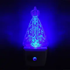 DNI - Luz Noturna Nossa Senhora Bivolt Branco