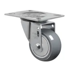 Schioppa - Rodízio Giratório de PVC 125mm