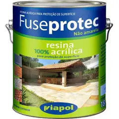 Viapol - Resina Fuseprotec Brilhante 3,6 Litros