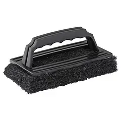 Mr Beef - Esponja Abrasiva para Limpeza de Churrasqueira Preto