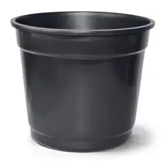 Nutriplast - Vaso Comum Redondo Nº7 Preto