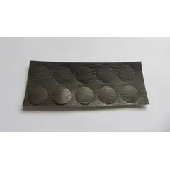 Foxmix - Tapa Furo Adesivo Com 20 Peças, Tabaco
