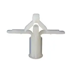Foxmix - Bucha Fly n3 para Placa de Gesso 13-23mm 4 Peças Branco