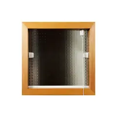 Mapaf - Janela Maxim-Ar Vidro Incolor 6mm Tauari 60x60cm