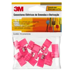 3m - Conector Emenda Derivação Idc 557 Encapsulado 10 Unidades