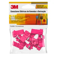 3m - Conector Emenda Derivação Idc 558 Encapsulado 10 Unidades
