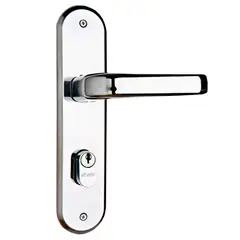 Lafonte - Fechadura Externa 1300 Onix Espelho Zero 1301 Cromado