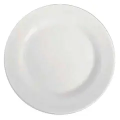 Nadir - Prato Raso 24cm Opaline Menu Branco