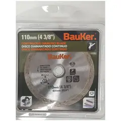 Bauker - Disco Diamantado Turbo Cinza