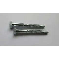Foxmix - Parafuso 1/4x2.3/8" Cabeça Sextavada Rosca Soberba Aço Cromado 200 Peças