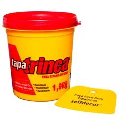 Bricolar - Massa Trapatrinca 1,9Kg Branco