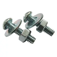 Foxmix - Parafuso 1/4x1/2" Ferro Maquina 50 Peças Cromado