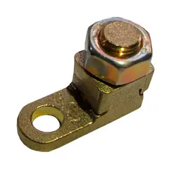 Halux - Terminal Compressão / Aperto Dourado Para Fio/Cabo 50Mm2 Com 1 Peças