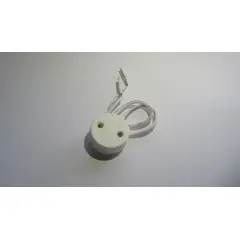 Halux - Soquete Com Rabicho Para Lampada T8 Com 2 Peças