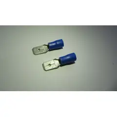 Halux - Terminal Macho Azul Para Fio/Cabo 1,5-2,5Mm2 Com 5 Peças