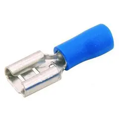 Halux - Terminal Fêmea Azul Para Fio/Cabo 1,5-2,5Mm2 Com 5 Peças