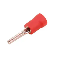 Halux - Terminal Pino Vermelho Para Fio/Cabo 0,5-1,5Mm2 Com 5 Peças
