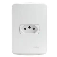Schneider - Conjunto Tomada 4X2 20A Miluz Branco