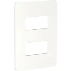Schneider - Placa Orion Branca 4X2 2 Postos