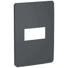 Schneider - Placa Orion Stellar Black 4X2 1 Posto