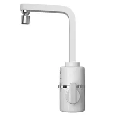 Hydra - Torneira Elétrica para Cozinha Multitemperatura Parede Slim 127V 5500W 4 Temperaturas Branco