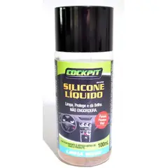 Rodabrill - Silicone Veicular Cockpit 100ml Transparente