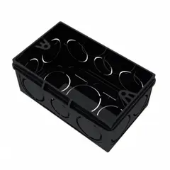Pial - Caixa Embutir Caixa De Luz 4X2 Preto