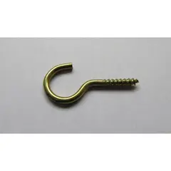 Foxmix - Gancho Bicromatizado para Madeira 17x50mm 100 Peças Dourado