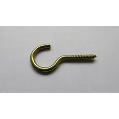 Foxmix - Gancho Bicromatizado para Madeira 17x60mm 100 Peças Dourado