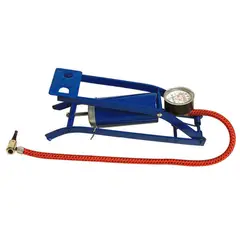 Western - Bomba para Pneu com Pedal Azul