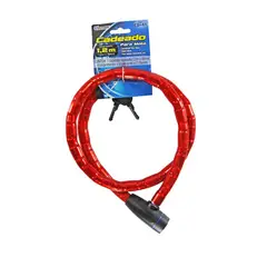 Western - Cadeado Flexível para Moto 120cm Sortido