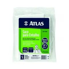 Atlas - Saco para Entulho Rafia 40Kg 5 Peças REF-AT5080