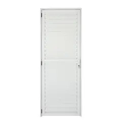 Esquadrisul - Porta Veneziana Alumínio Branco Direita 210x80x5cm Ecosul