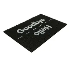 Kapazi - Capacho Super Print Hello Goodbye 40x60cm Preto