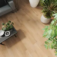 Biancogres - Piso Porcelanato Acetinado Retificado Marrom Interno 26x106cm Legno Maso Caixa 2m²