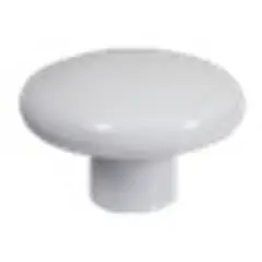 Foxmix - Puxador para Móveis Plástico 40mm Branco