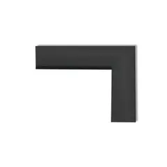 Brimak - Guarnição Janela Alumínio Preto 100x200xcm Confort