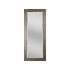 Just Home Collection - Espelho Decorativo 50x120cm Formas Moldura Prata