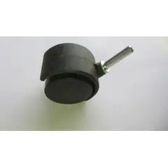 Foxmix - Rodízio 50mm 45Kg Pino 7mm 1 Peça Preto
