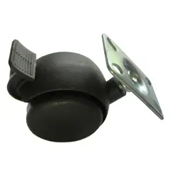 Foxmix - Rodízio Chapa 01 Peça 45Kg 50mm Preto