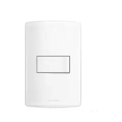 Alumbra - Conjunto Interruptor Simples 4X2 10A Bianca Branco