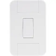 Tramontina - Conjunto Interruptor Simples 4X2 10A Tablet Branco