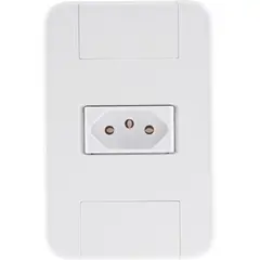 Tramontina - Conjunto Tomada 4X2 20A Tablet Branco