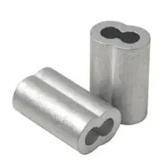 Foxmix - Prensa para Cabo de Aço Pca 024 3/32" 2,4mm Zincado