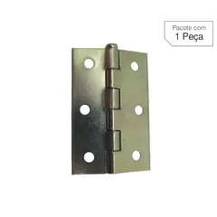 Foxmix - Dobradiça Zincado de Ferro para Porta 2" Modelo 850 1 peça