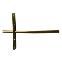 Foxmix - Suporte para Prateleira Invisível T 150mm Dourado