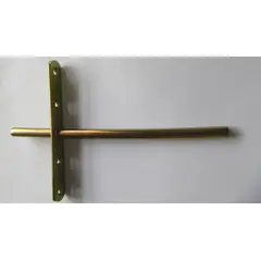 Foxmix - Suporte para Prateleira Invisível T 200mm Dourado